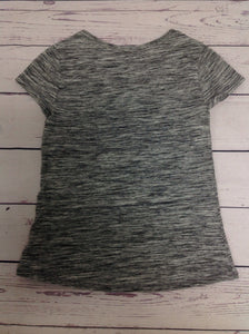 Justice Black & White Top