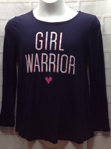 Justice Blue & Pink Top