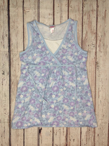 Justice Blue Print Top