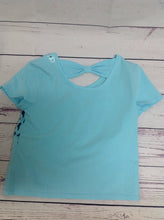 Justice Blue Print Top