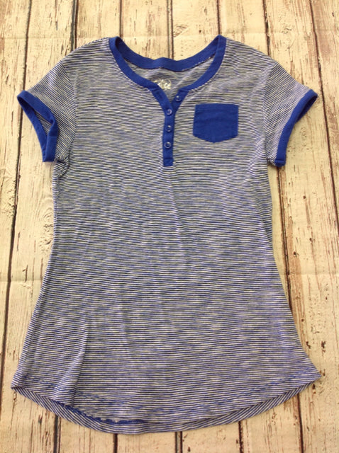Justice Blue Print Top