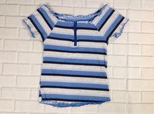 Justice Blue Print Top