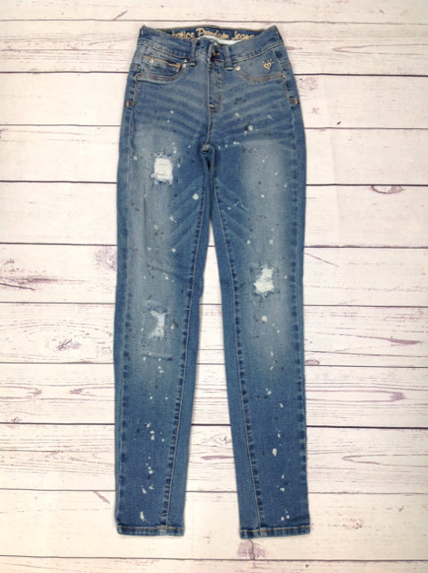 Justice Denim Print Jeans