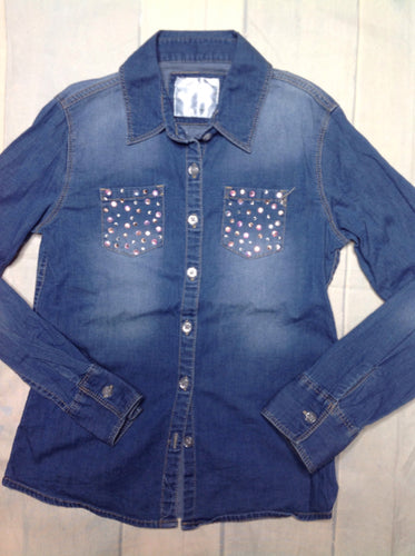 Justice Denim Top