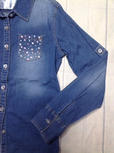 Justice Denim Top