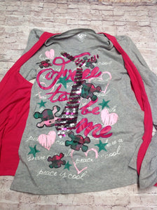 Justice GRAY PRINT Top