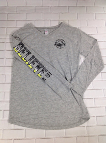 Justice GRAY PRINT Top