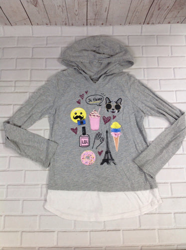 Justice GRAY PRINT Top