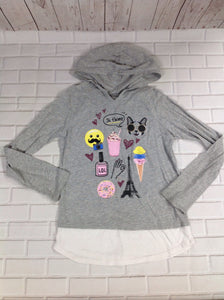 Justice GRAY PRINT Top