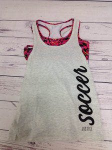 Justice Gray & Pink Top