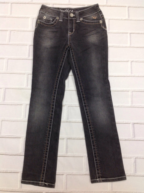 Justice Gray Denim Jeans