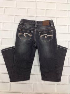 Justice Gray Denim Jeans