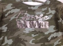 Justice Green Print Top