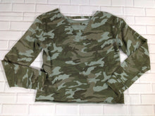 Justice Green Print Top