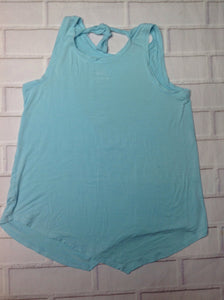 Justice LIGHT BLUE & BLACK Top
