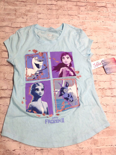 Justice Light Blue Top