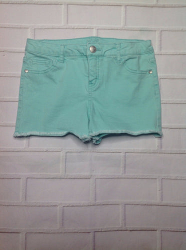Justice Light Green Shorts