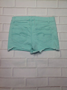 Justice Light Green Shorts