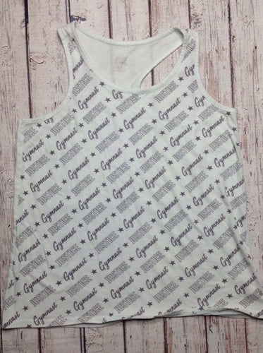 Justice Mint Green & Gray Top