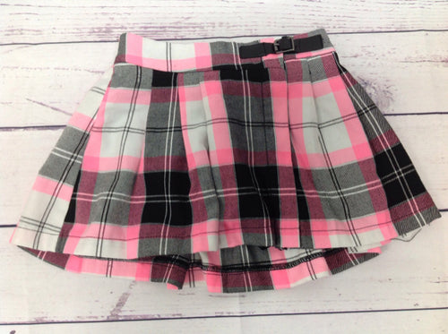 Justice PINK & BLACK Skort