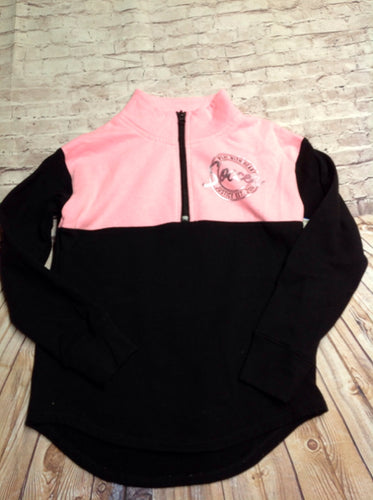 Justice PINK & BLACK Top