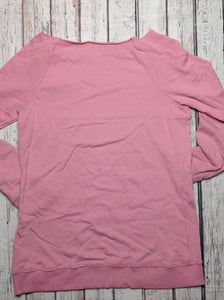 Justice PINK PRINT Top