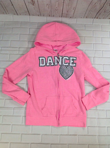 Justice PINK PRINT Top