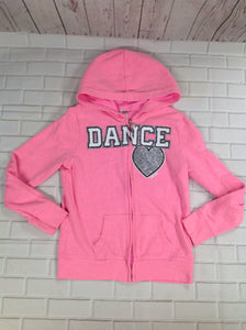Justice PINK PRINT Top