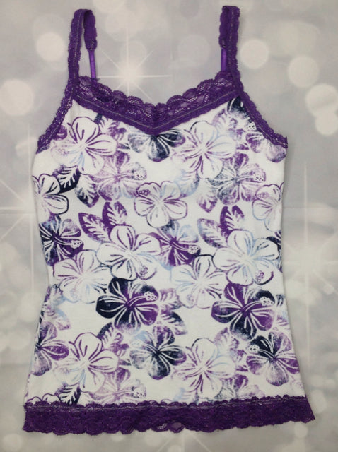 Justice PURPLE & WHITE Top
