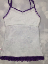 Justice PURPLE & WHITE Top