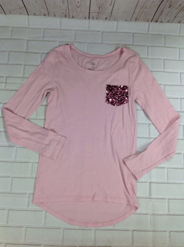 Justice Pink Top