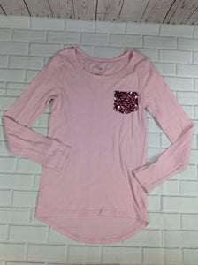 Justice Pink Top