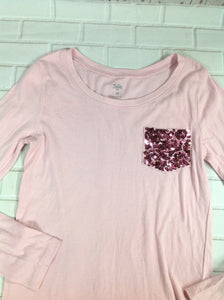 Justice Pink Top