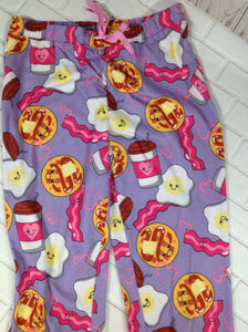 Justice Purple Print Sleepwear