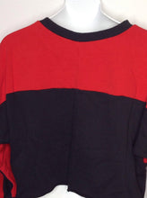 Justice Red & Black Top