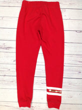 Justice Red & White Pants