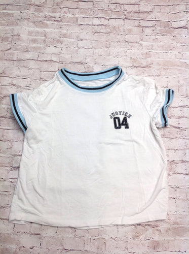 Justice WHITE & BLUE Top