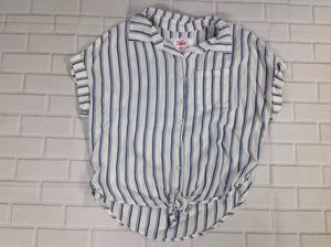 Justice WHITE & BLUE Top
