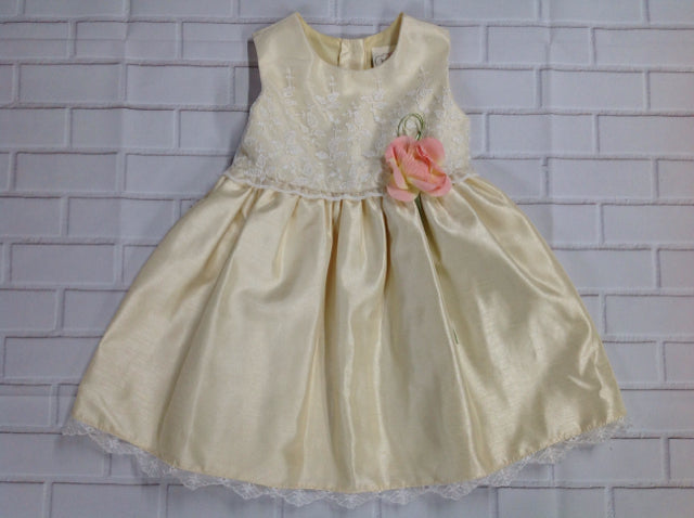 KIDTURE CREAM PRINT Dress