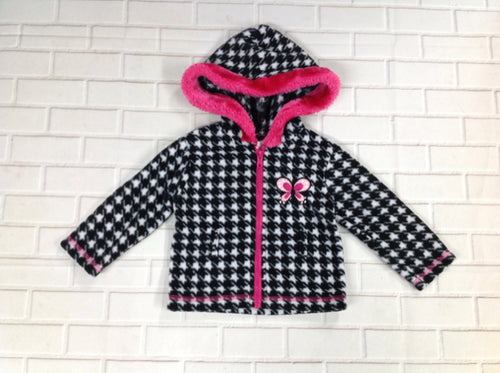 Kidgets Black & White Coat