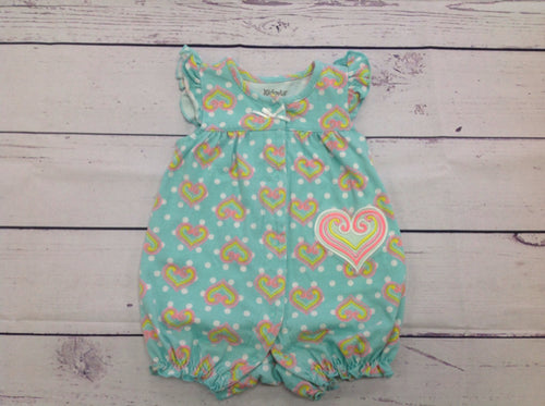 Kidgets Blue Print One Piece