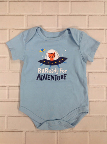 Kidgets Blue Print Top