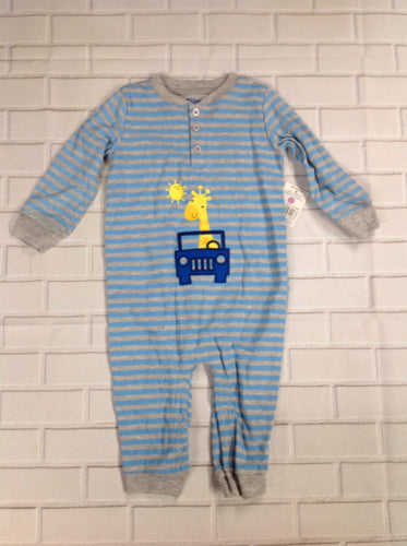 Kidgets Gray & Blue One Piece