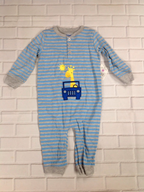 Kidgets Gray & Blue One Piece