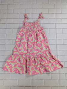 Kidgets PINK PRINT Rainbow Dress