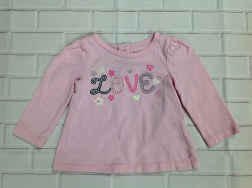 Kids Headquarters PINK PRINT Top