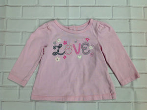 Kids Headquarters PINK PRINT Top