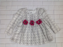 Kids Headquarters White & Gray Top