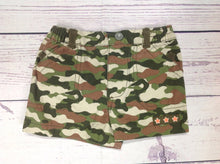 Kids Play Green & Beige Shorts