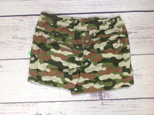 Kids Play Green & Beige Shorts